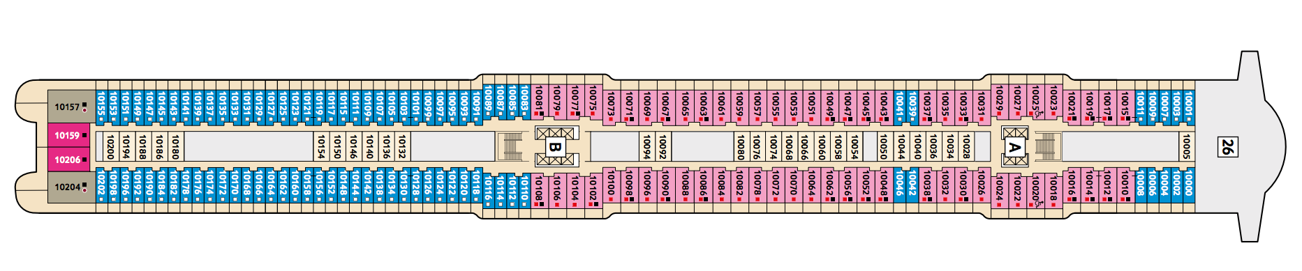 TUI Cruises New Mein Schiff 1 Deck Plans Deck 9.png
